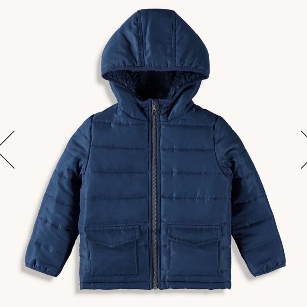 Splendid Hooded puffer jacket
